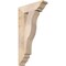 Ekena Millwork Funston Traditional Smooth Bracket, Douglas Fir, 3 1/2"W x 14"D x 26"H BKT04X14X26FST01SDF - alternate 1